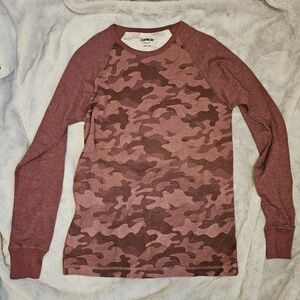 Carbon Maroon Camo Thermal Size M